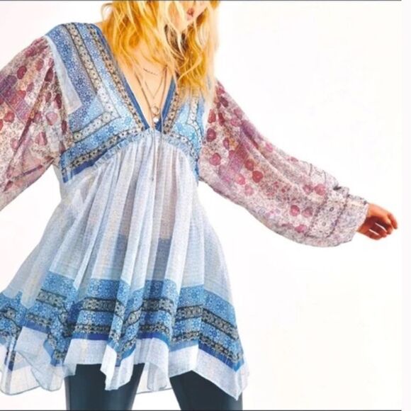 NWT- Free People Aliyah Tunic - Picture 11 of 12
